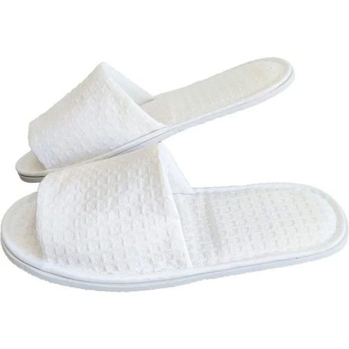 Unisex Open Toe Waffle Disposable Slipper