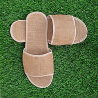 Unisex 2mm Jute Open Toe Slippers Hotel Slipper - Jute Material, Spring/summer Use | 1 Year Warranty, Designed For Ultimate Comfort