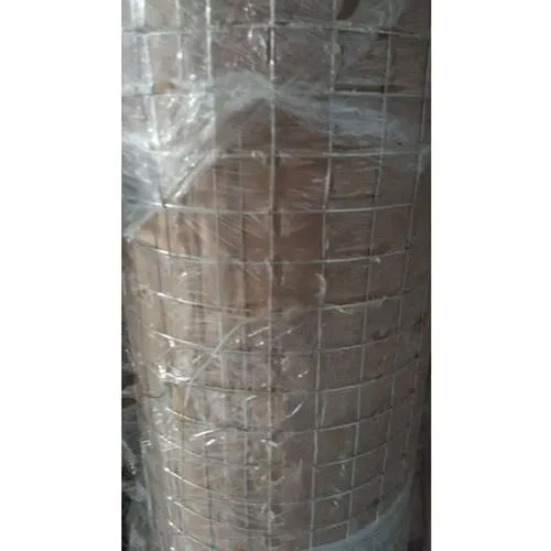 Silver Stainless Steel Square Welded Wire Mesh