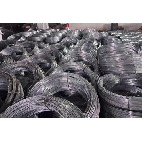 Silver Galvanized Wire