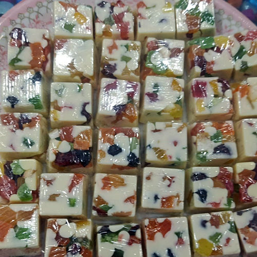 Sweet Mixed Fruit Fudge