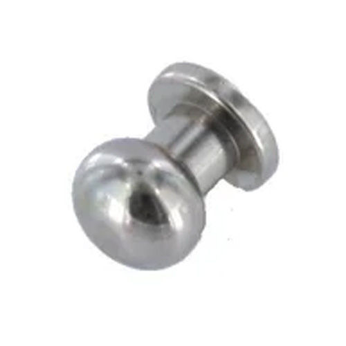 Hand Cuffling Button - Color: Silver