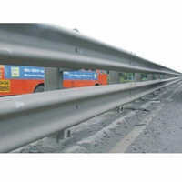 W Beam Crash Barrier