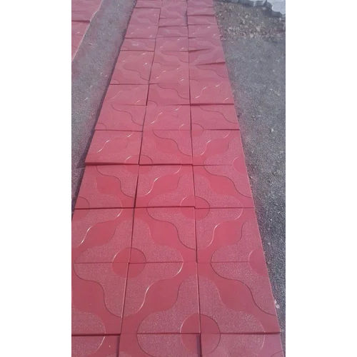 Concrete Parking Flooring Tiles Size: Customized