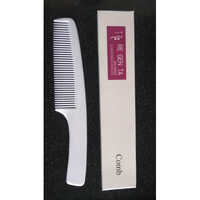Hotel Hair Combs - ABS Plastic, 8 Inch Length, Classic White | Durable, Gentle on Hair and Scalp, Easy to Clean, One-Year Warranty