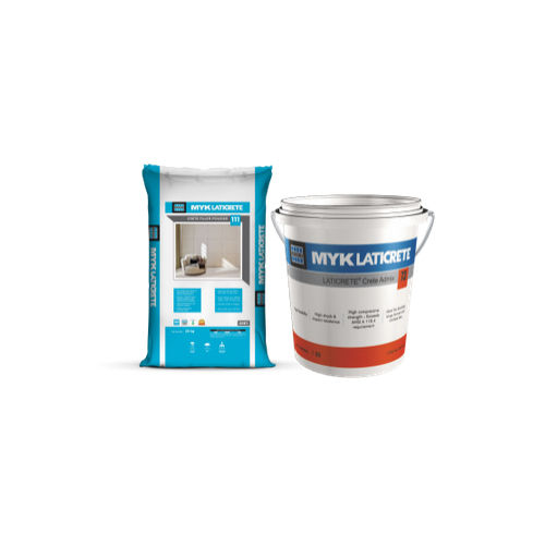 White Laticrete 111 And 73 Latex Crete Admix Mixer