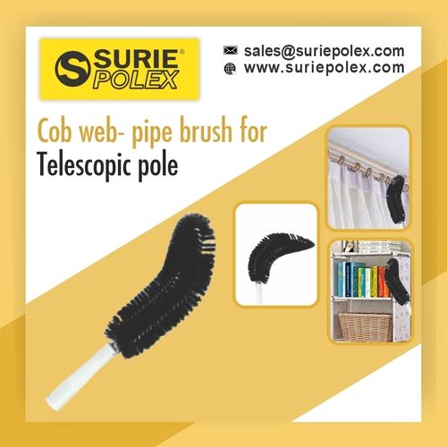 Cob web- pipe brush for Telescopic pole
