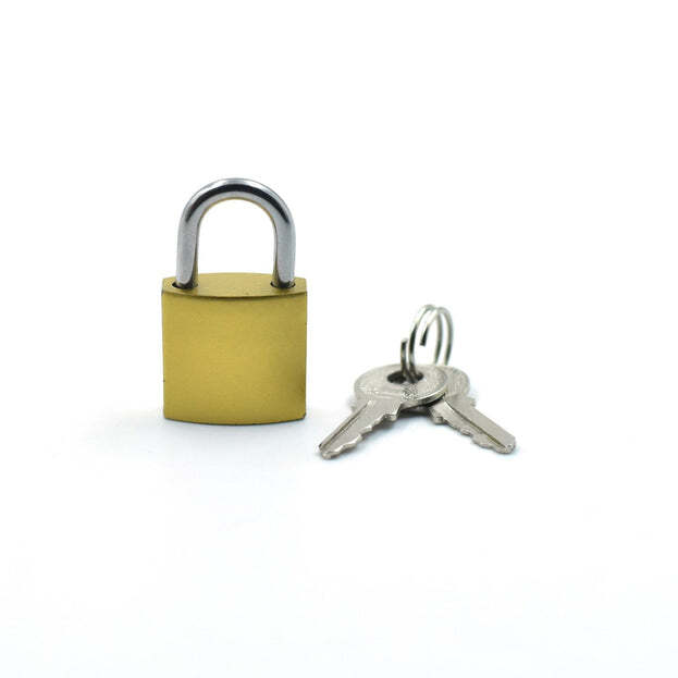 SOLID IMITATION COPPER LOCK (1790)