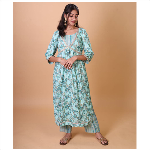 Cotton Women Naira Cut Suit