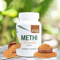 Methi Powder - 100% Natural Fenugreek Seed Powder | High Purity, Aids Digestion, Lowers Cholesterol, Promotes Lactation