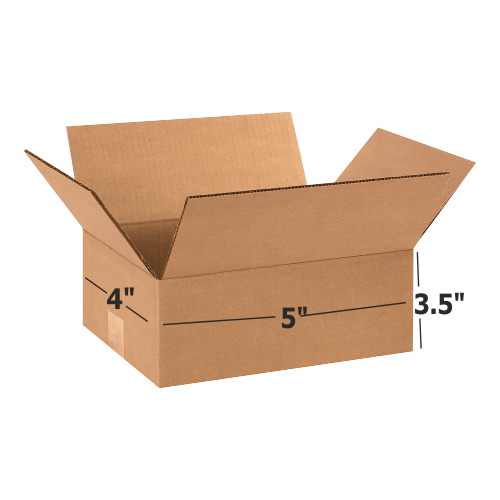 Box Brother 3 Ply Brown Corrugated Box Packing Box Size: Length 5 Inch Width 4 Inch Height 3.5 Inch 3Ply Corrugated Packing Box