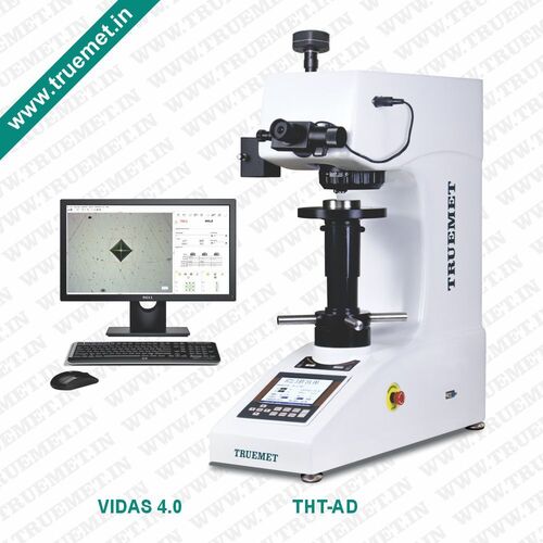 Computer Controlled Load Cell Based Digital Vickers Hardness Tester (THT-AD SERIES with VIDAS 4.0)