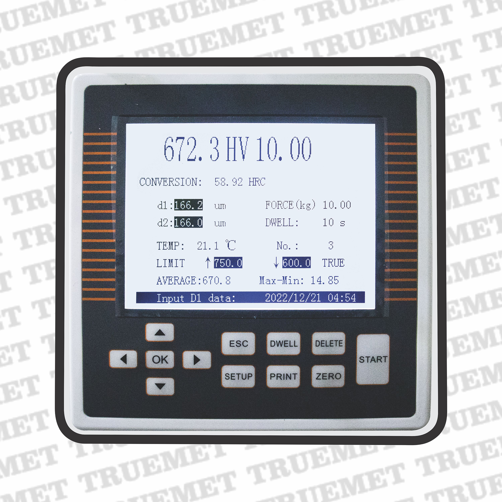 Computer Controlled Load Cell Based Digital Vickers Hardness Tester (THT-AD SERIES with VIDAS 4.0)