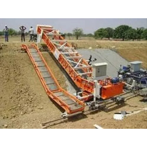 Automatic Canal Paver Machine