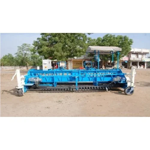 Blue Camper Concrete Paver Machine