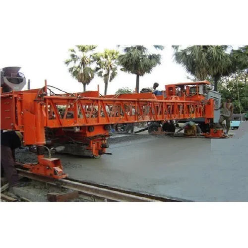 Orange Fix Foam Concrete Road Paver Finisher