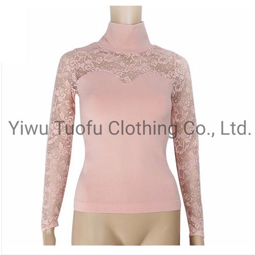 Ladies Seamless Lace Blouse