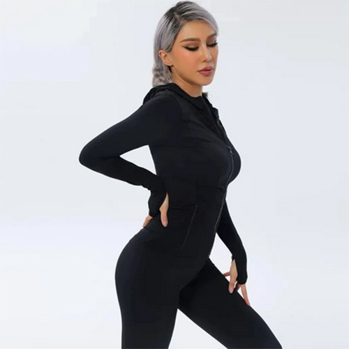 Ladies Comfortable Two टुकड़ा Tracksuit