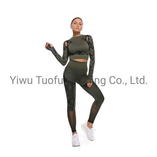 Yoga Bodysuit Pants Push-up Bra Suit Custom Compression Sportswear for  Ladies - China Quick Dry Active Wear and Gym Fitness Sets price