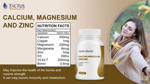 CALCIUM PLUS MAGNESIUM AND ZINC TABLETS