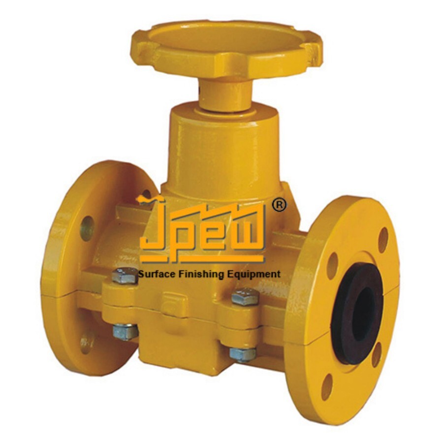 Grit Valve (J020) - Color: Yellow