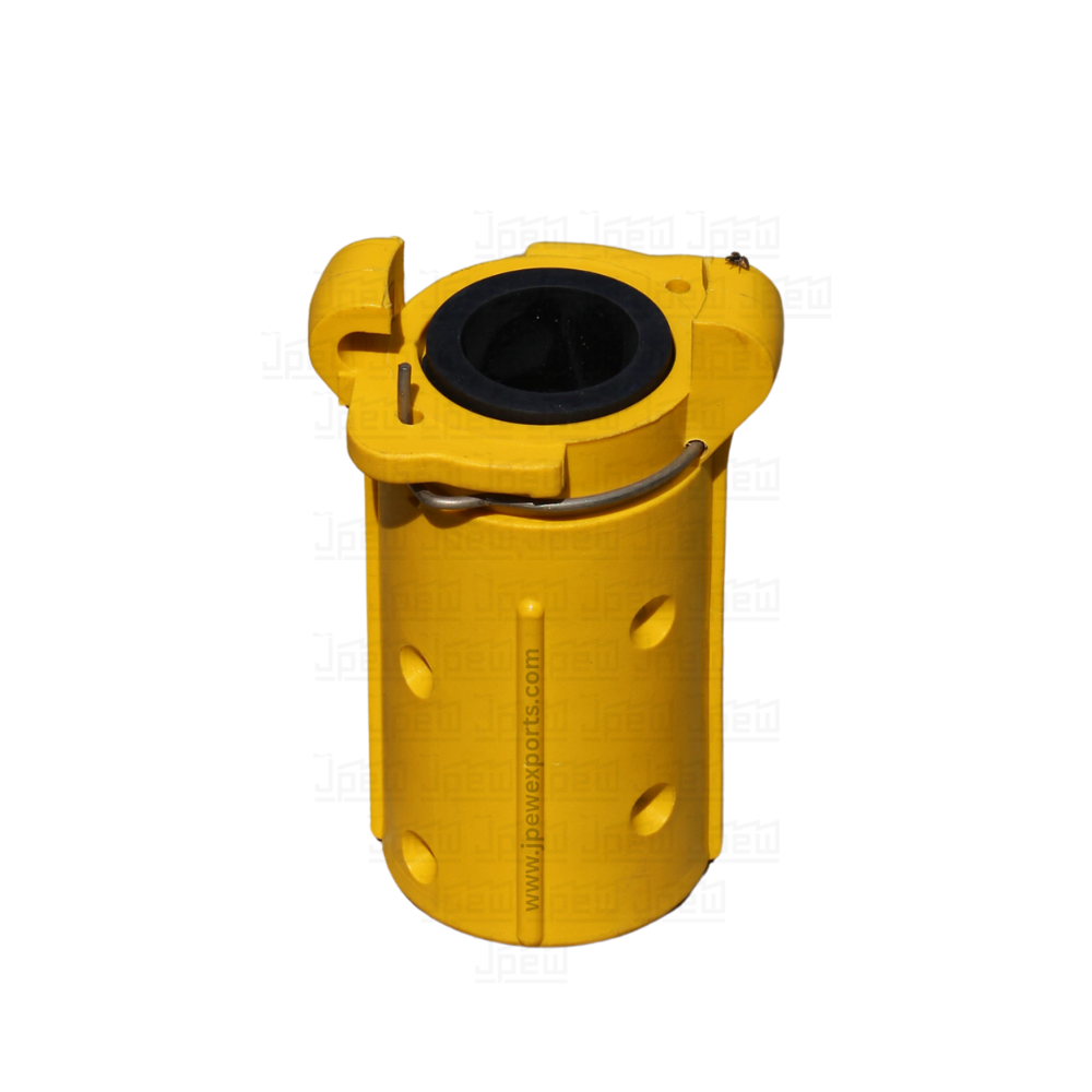 Nylon Claw Coupling For Sandblast Hoses - Color: Yellow