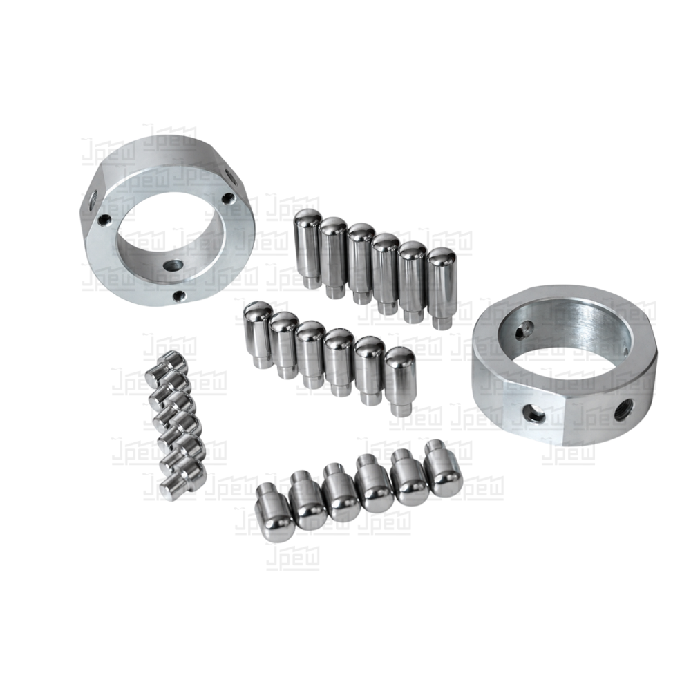 Internal Pipe Cleaning Collar Nuts (j152) - Color: Sliver