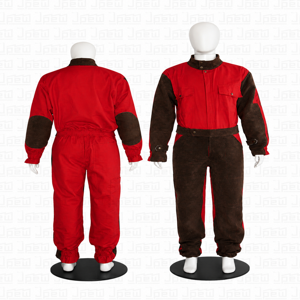 Sandblast Suit (J501) - Color: Red & Black
