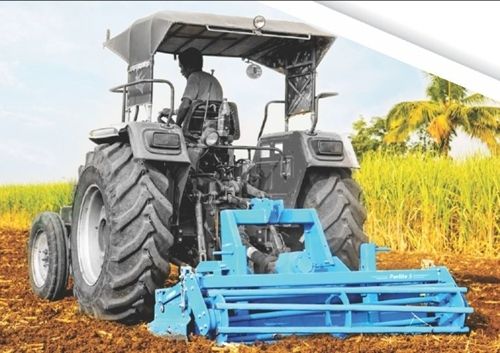 Blue Mahindra Power Harrow