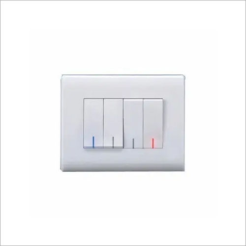 White Easy Installation Modular Electric Switch