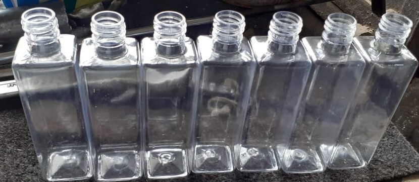 black pet shampoo bottle