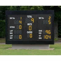 Ss Cricket Score Board - Body Material: Stainless Steel