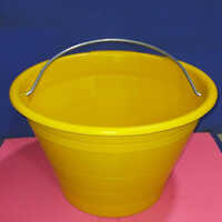 Yellow Building Material Bucket