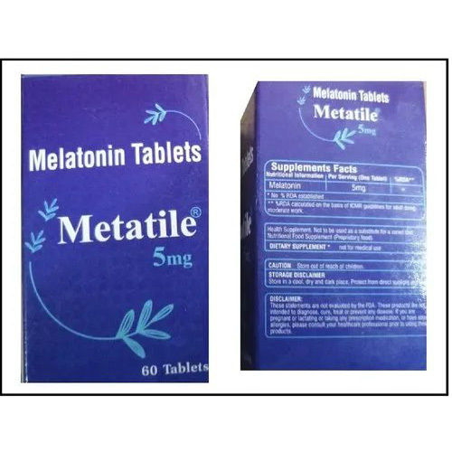 Melatonin 5 Mg Tablet Usage: Insomnia