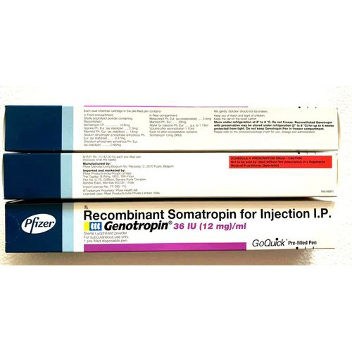 Recombinant S omatropin Injection 36 Iu Goquick