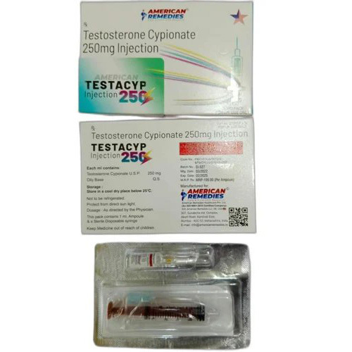 T estosterone cypionate 250 mg injection