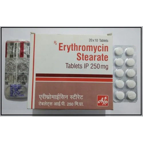 Erythromycin Stearate Tablet 250 Mg Usage: Bacterial Infections