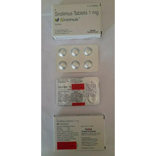 Sirolimus 1Mg Tablet Usage: To Prevent The Body From Rejecting A Transplanted Kidney