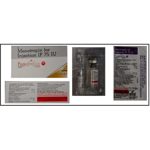 Menotropin For Injection Ip 75 Iu