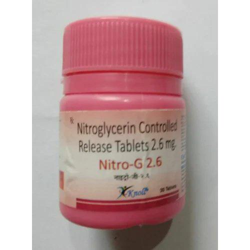 Nitroglycerin 2.6 Mg Tablet