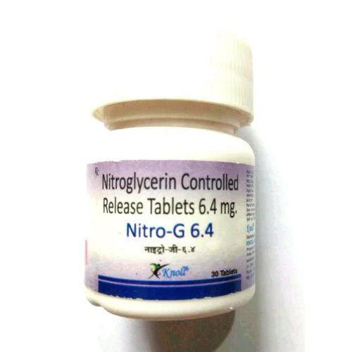 Nitroglycerin 6.4 Mg Tablet