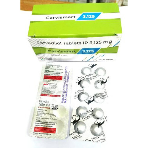 Carvedilol Tablets 3.125 mg