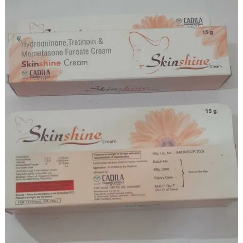 Skinshine Hydroquinone Tretinoin and Mometasone Furoate Cream