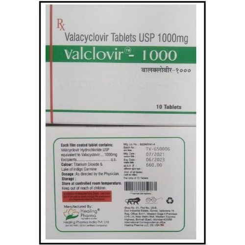 Valacyclovir Tablets Usp Cool & Dry Place