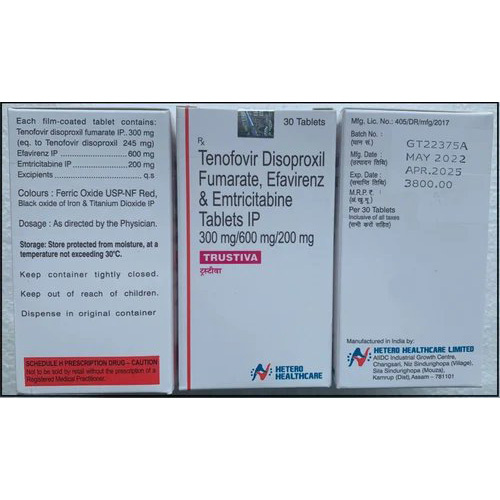 Efavirenz Emtricitabine Tenofovir Tablet