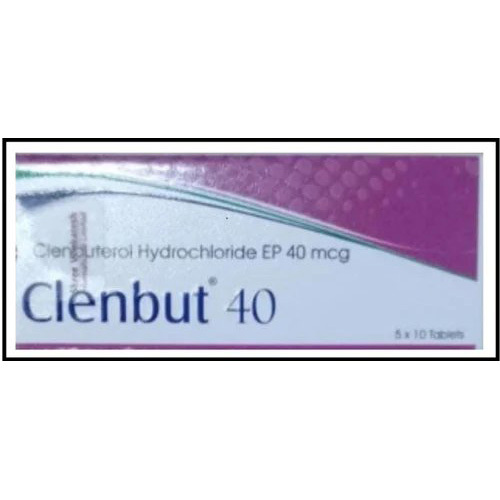 Clenbuterol 40 Mcg Tablets