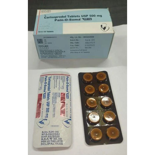 Carisoprodol Tablets 500mg