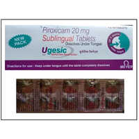 Piroxicam Sublingual Tablets