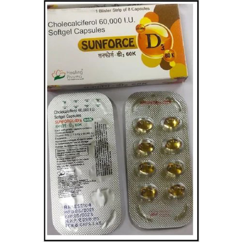 Cholecalciferol 60000 I U Capsules