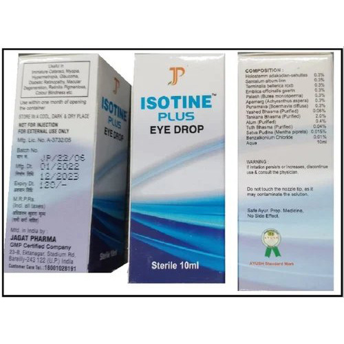 Liquid Isotine Eye Drop 10 Ml At Best Price In Nagpur 